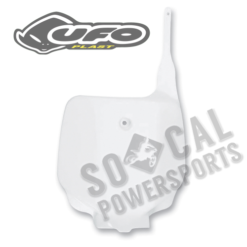 UFO Plastics - UFO Plastics Front Number Plate - White - KA03712047