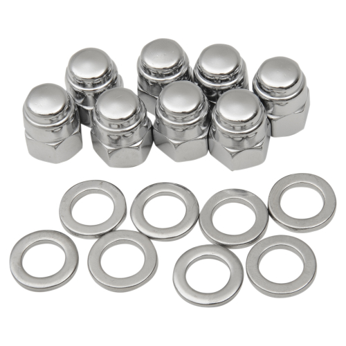 Colony - Colony Cylinder Base Nut Kit - Cap Style - Chrome - 8437-16