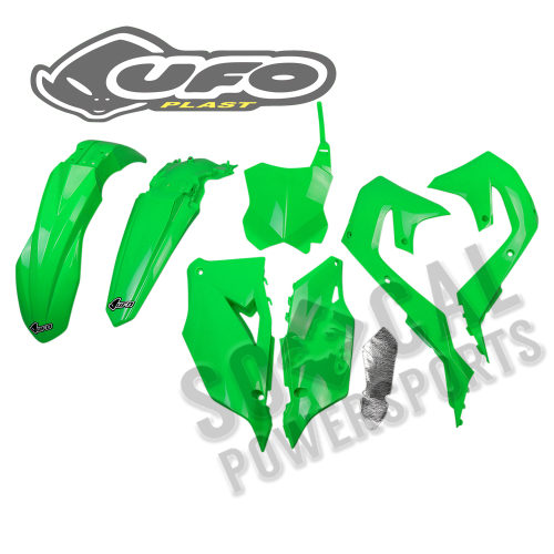 UFO Plastics - UFO Plastics Complete Body Kit - Flo Green - KAKIT227AFLU