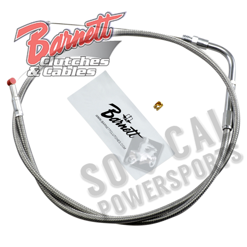 Barnett - Barnett Stainless Clear-Coated Throttle Cable - 102-30-30014