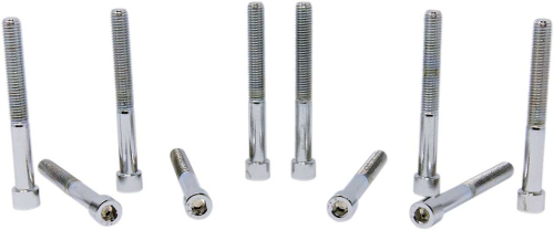 Drag Specialties - Drag Specialties Fine-Thread Socket-Head Bolts - 1/4in.-28 x 2 1/4in. - MPB287S