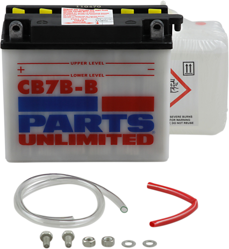 Parts Unlimited - Parts Unlimited 12V Heavy Duty Battery Kit - CB7B-B-FP