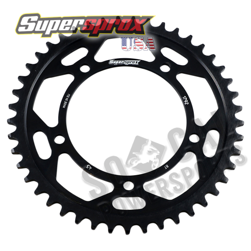 Supersprox - Supersprox Edge Rear Sprocket - 45T - RFA-1792-45-BLK