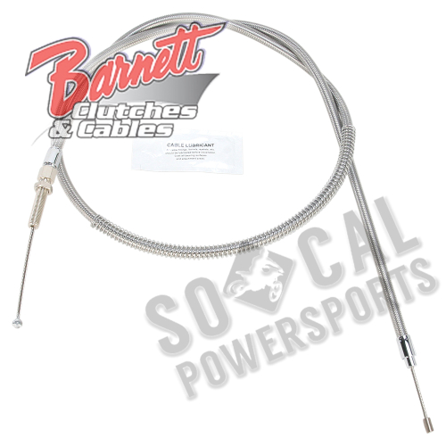 Barnett - Barnett Stainless Clear-Coated Clutch Cable (+6in.) - 102-30-10014+6
