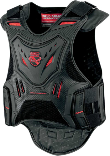 Icon - Icon Stryker Vest - 2701-0511 - Black - Lg-XL