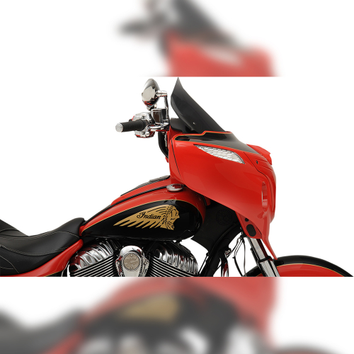 Klock Werks - Klock Werks 14in. Flare Windshield - Dark Smoke - KW05-01-0497-DS