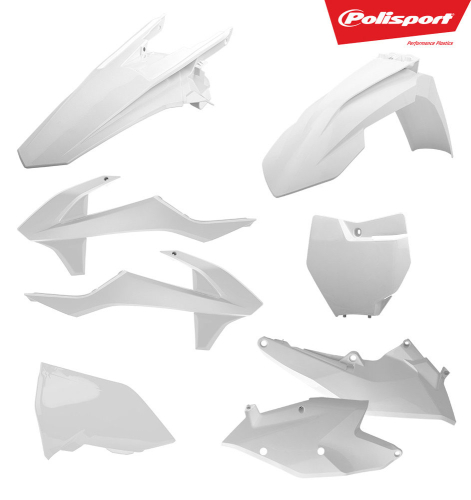 Polisport - Polisport Plastic Kit - White - 90708