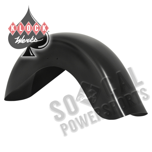 Klock Werks - Klock Werks Tire Hugger Series Front Fender for 16in./17in./18in./19in. Wheel - Benchmark Cut - KW05-01-0340