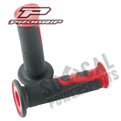 Pro Grip - Pro Grip 725 EVO Molded Gel Grips - Black/Red - 725EVO RDBK