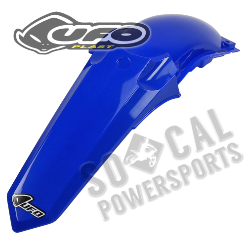 UFO Plastics - UFO Plastics MX Rear Fender - Reflex Blue - YA04843-089