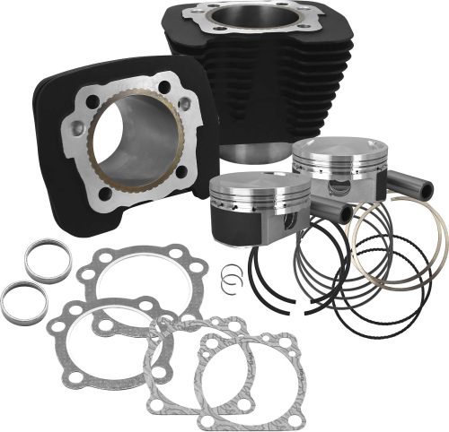 S&S Cycle - S&S Cycle 1250CC Conversion Kit - 10.3:1 Compression - Black - 910-0691