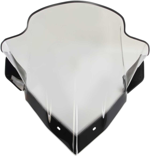 SNO Stuff - SNO Stuff Windshield - Med - 17.5in. - Smoke/Graphics - 450-188