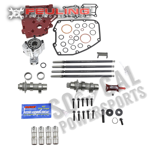Feuling - Feuling HP+ Complete 574 Chain Drive Cam Kit - 7209