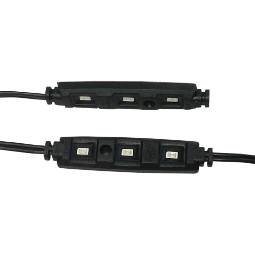 Bluhm Enterprises - Bluhm Enterprises Two-Piece Rectangular Module - White - BL-ACLEDW2