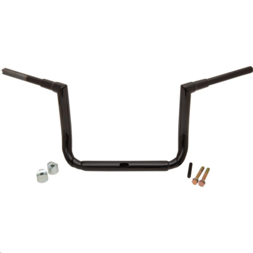 LA Choppers - LA Choppers 1-1/2in. Grande Twin Peaks Touring Handlebars - 12in. Rise - Gloss Black - LA-7364-12B
