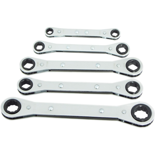 Lang Tools - Lang Tools 5-Piece Sae Flat Wrench Set - RB-5