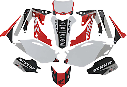 DCOR - DCOR COR 9 Honda Complete Graphics Kit - White - 20-10-246