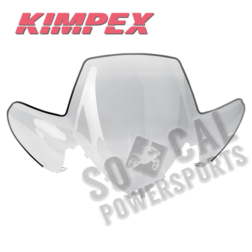 Kimpex - Kimpex Polycarbonate Windshield - High - Clear - 06-238-03