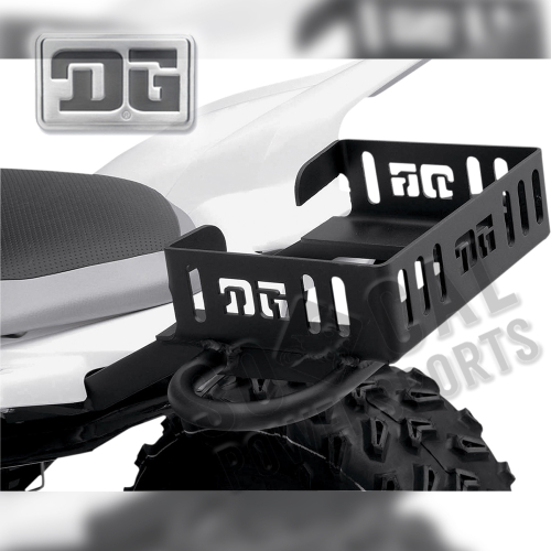 DG Performance - DG Performance Alloy Six Pack Rack - Black - 74-4700X