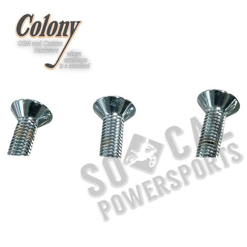 Colony - Colony Brake Rear Rotor Hardware Kit - Flat Head - 8791-10