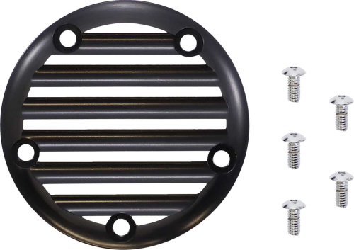 Joker Machine - Joker Machine Points Cover - Finned - Black Anodized - 02-99TC