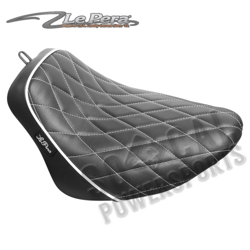 Le Pera - Le Pera Bare Bones Solo Seat - Diamond White - LY-007DMWTP
