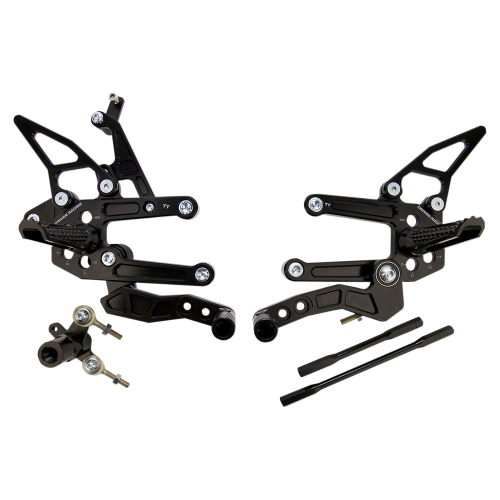 Driven Racing - Driven Racing TT Rearset - DRP-708-BK