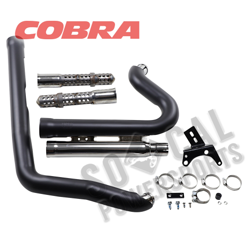 Cobra - Cobra Speedster 909 Exhaust System - Black - 6709B