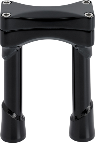 Biltwell Inc. - Biltwell Inc. O/S Murdock Riser - 6in. - Black - 6413-201-06