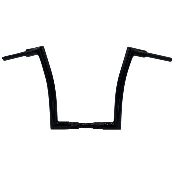 Fat Baggers, Inc. - Fat Baggers, Inc. 1-1/2in. EZ Install Flat Top Handlebar - Gloss Black - 618014-B