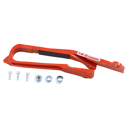 T.M. Designworks - T.M. Designworks Dirt Cross Super Front Chain Slider - Red - DCS-S25-RD