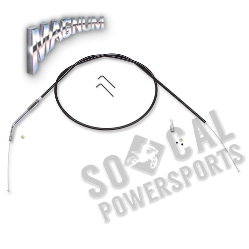 Magnum - Magnum BYO Build Your Own Throttle/Idle Cable Kit - Black Vinyl - 493634