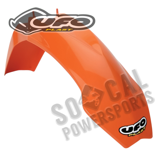 UFO Plastics - UFO Plastics Front Fender - Orange - KT03074-127