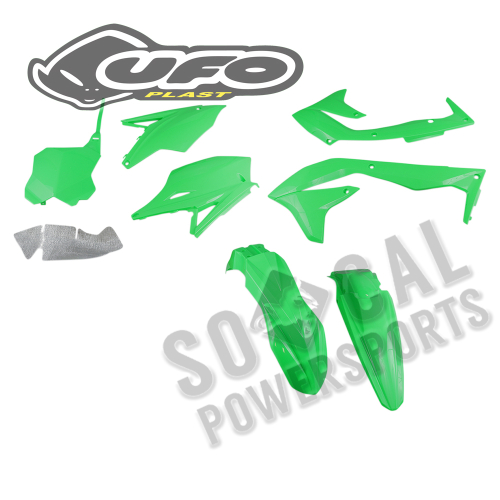 UFO Plastics - UFO Plastics Complete Body Kit - Green Fluo. - KAKIT223-AFLU