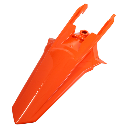 UFO Plastics - UFO Plastics MX Rear Fender - 98-18 KTM Orange - KT04084-127