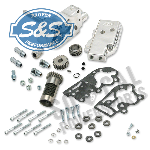 S&S Cycle - S&S Cycle Billet Oil Pump Kit with Universal Cover - 31-6293