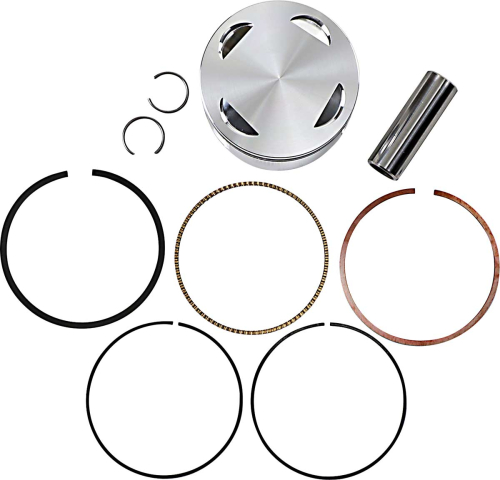 J.E. Pistons - J.E. Pistons Round Piston Kit - 1.00mm Oversize to 101.00mm, 9.0:1 Compression - 292330