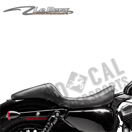 Le Pera - Le Pera Daytona Sport Daddy Long Legs Seat - Smooth - LC-542DLS