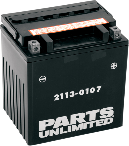 Parts Unlimited - Parts Unlimited AGM Maintenance-Free Battery - CTX30L-BS