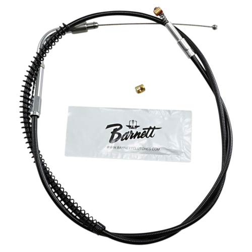 Barnett - Barnett Black Vinyl Idle Cable (+6in.) - 101-30-40026-06