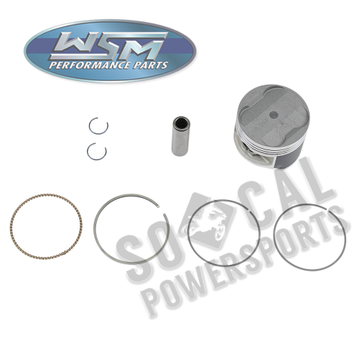 WSM - WSM Piston Kit - .5mm Oversize - 50-257-05K