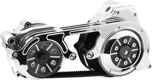 Belt Drives Ltd - Belt Drives Ltd 2in. Open Belt Drive Kit - Chrome - TC2PBH-2-C