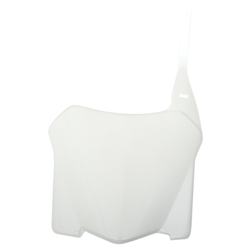 UFO Plastics - UFO Plastics Front Number Plate - White - HO04629-041