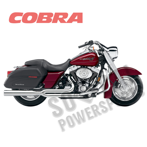 Cobra - Cobra PowerPro HP 2:1 Exhaust System - Chrome - 6430