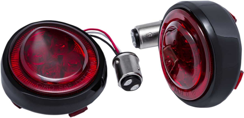 Ciro - Ciro Fang Signal Light Insert - Rear - Black - 45720