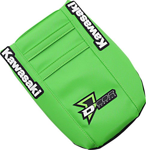 DCOR - DCOR Factory Reinforced Seat Cover - Green Sides/Green Top with Green Ribs - 30-20-483
