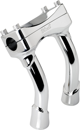 Biltwell Inc. - Biltwell Inc. O/S Murdock Riser - 6in. - Chrome - 6414-105-06