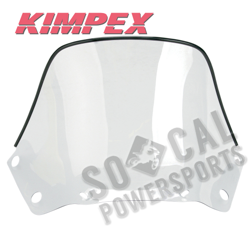 Kimpex - Kimpex Polycarbonate Windshield - Standard - 9.5in. - Clear - 06-629-01