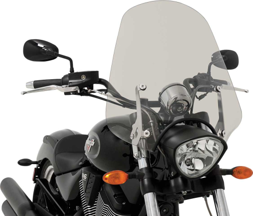 Memphis Shades - Memphis Shades Big Shot Sportshield Windshield (9in. Cutout) - Solar - MEP5729