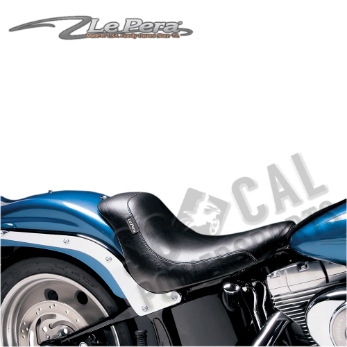 Le Pera - Le Pera Solo Smooth Silhouette Seat with Biker Gel - LGK-850